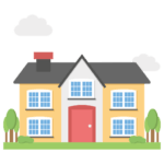 Vector Modern House PNG Transparent Image